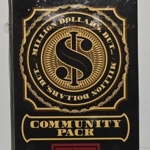 Rooster Teeth Million Dollars But Community Pack 100 Card Expansion New Sealed
